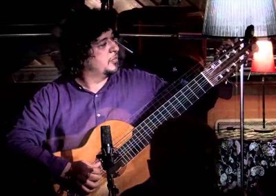 NEWEN TAHIEL (Carlos Maza) guitarra de 10 cuerdas - live Buissone 2012